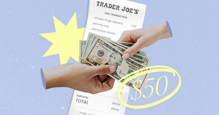 the everygirl social trader joes on a budget