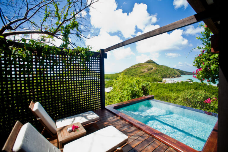 Luxury Travelers SLH Pool Suite at Hermitage Bay SLH Antigua