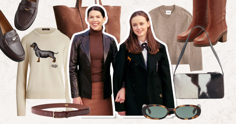 the everygirl social what gilmore girls would wear today