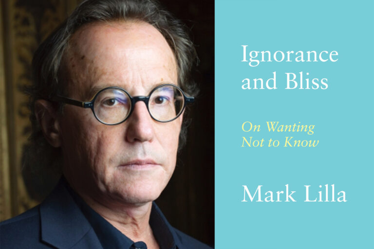 Ignorance and Bliss excerpt Mark Lilla c Christophe Delory